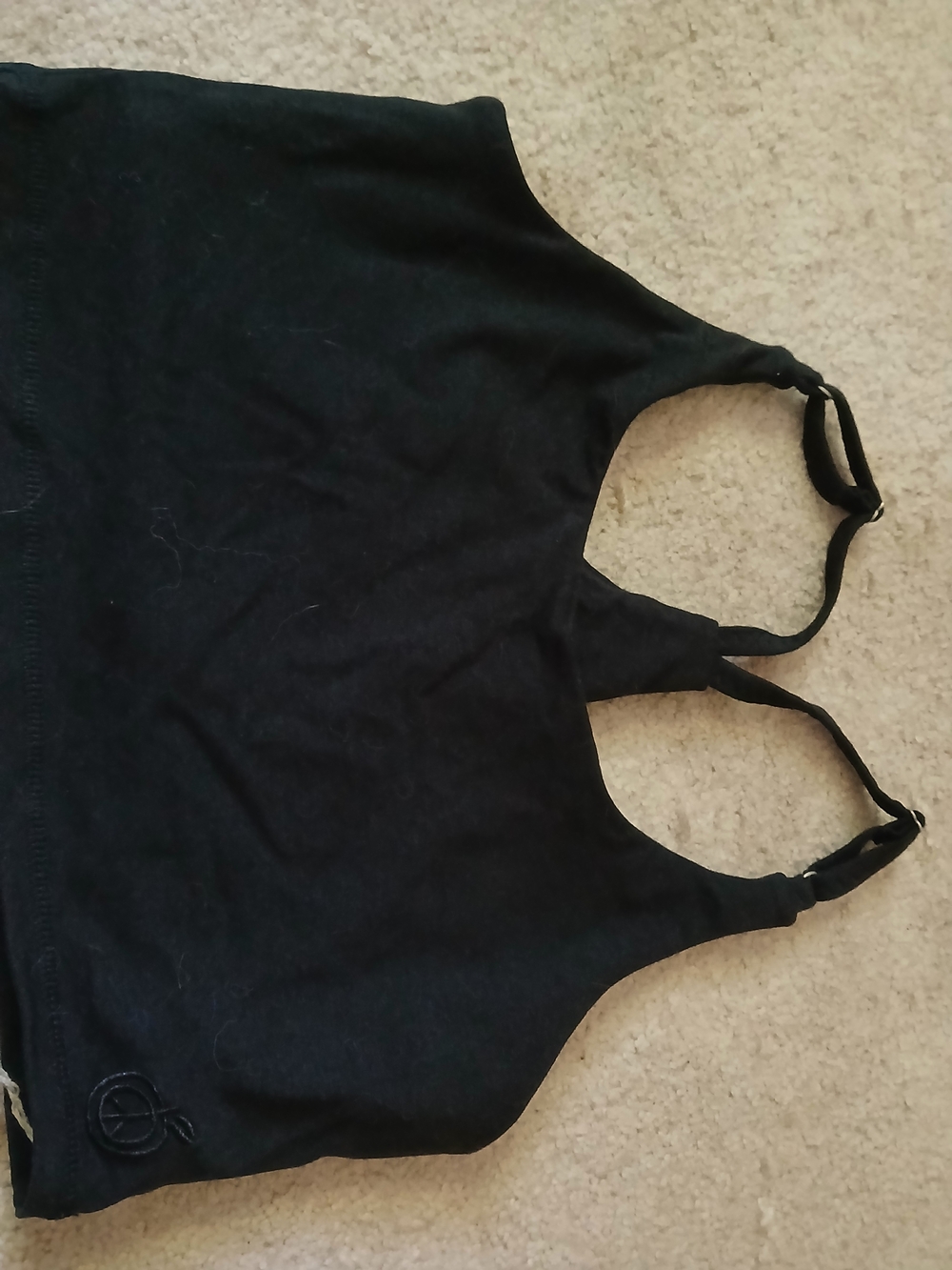 Green Apple Active  Women's Racerback Bra, With Inner Shelve